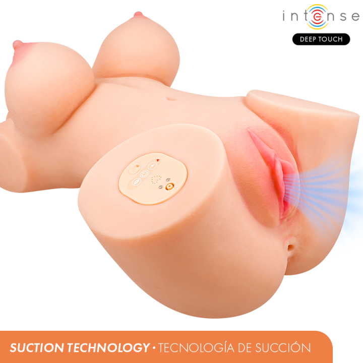 Vero Torso Vagina mit Saug-, Wärme-, Vibrations- und Stimmeffekten L 5,5 Kg von Intense Bodies & Masturbators