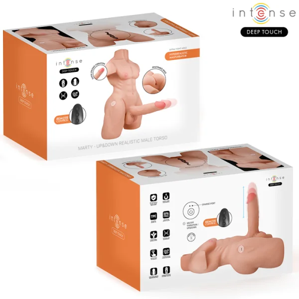 Dildo mit Druck- und Vibrationsmöglichkeiten, Fernbedienung, 6,2 Kg von Intense Bodies & Masturbators