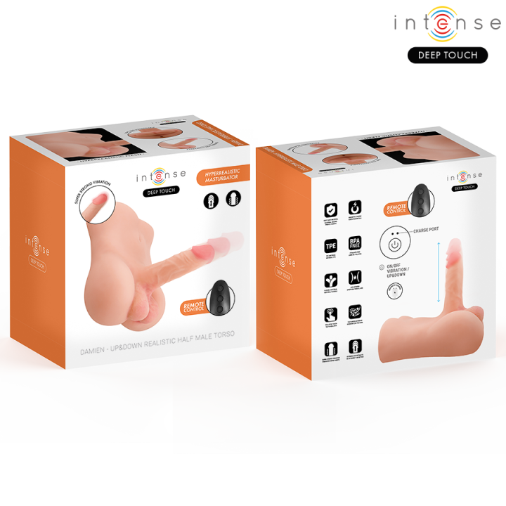 Dildo mit Druck- und Vibrationsfunktion, Fernbedienung, 3,5 Kg von Intense Bodies & Masturbators