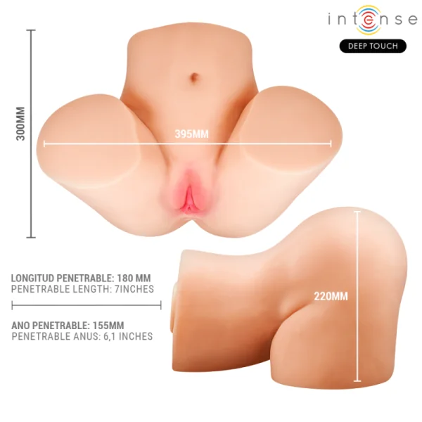 aug-, Wärme-, Vibrations- und Spracheffekten sSowie Fernbedienung, 9 Kg von Intense Bodies & Masturbators