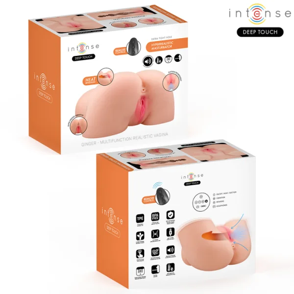 aug-, Wärme-, Vibrations- und Stimmeffekten mit Fernbedienung 5,3 Kg von Intense Bodies & Masturbators