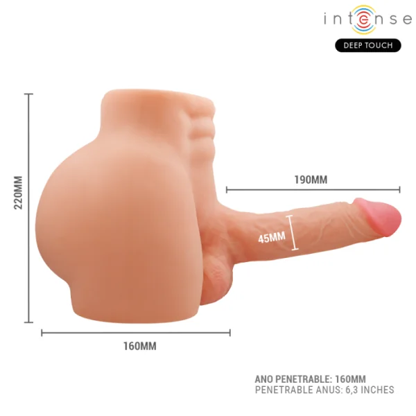 Dildo mit Druck- und Vibrationsmöglichkeiten, Fernbedienung, 4,7 Kg von Intense Bodies & Masturbators