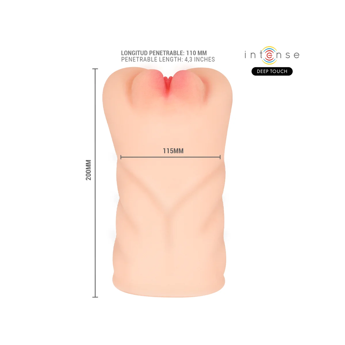 Krista Vaginalmasturbator mit Saug-, Vibrations- und Stimmeffekt 1,2 Kg von Intense Bodies & Masturbators