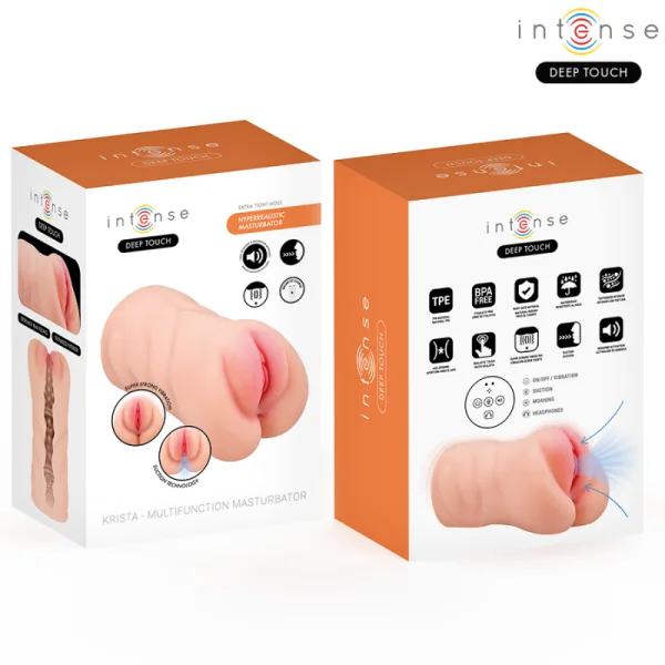 Krista Vaginalmasturbator mit Saug-, Vibrations- und Stimmeffekt 1,2 Kg von Intense Bodies & Masturbators