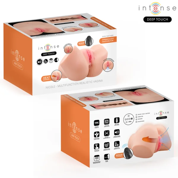 Saug-, Wärme-, Vibrations- und Stimmeffekten mit Fernbedienung 5,3 Kg von Intense Bodies & Masturbators