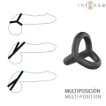 John Verstellbarer Dreifach-Penisring Modell 4 von Intense For Him