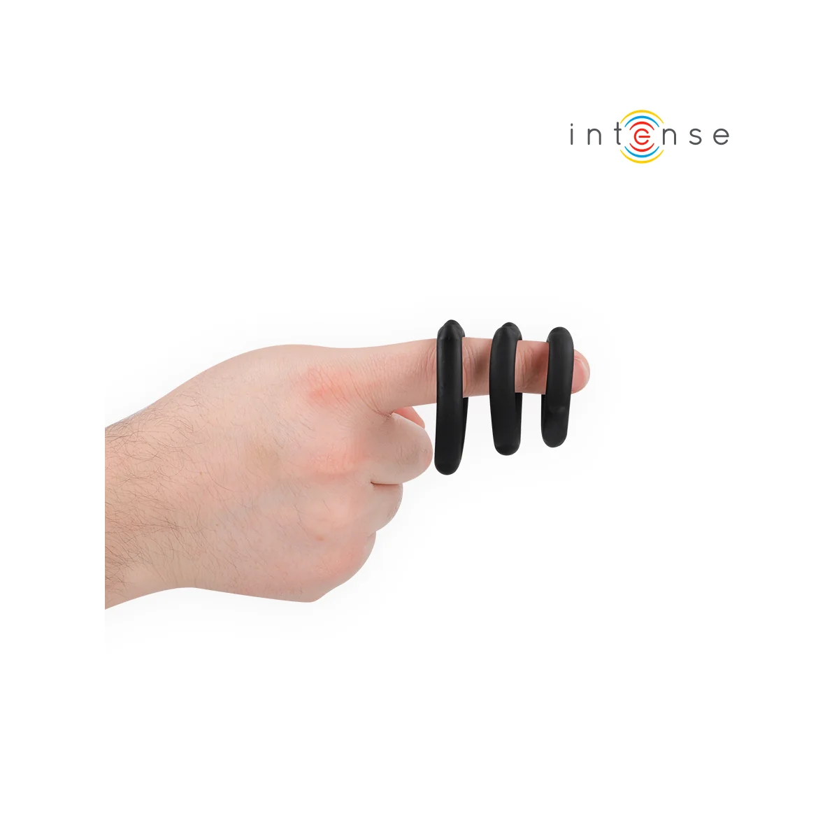 Peter 3er-Set Penisringe Modell 9 von Intense For Him