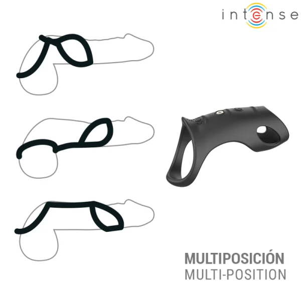 Jerome Verstellbarer Vibrierender Penisring Modell 12 von Intense For Him