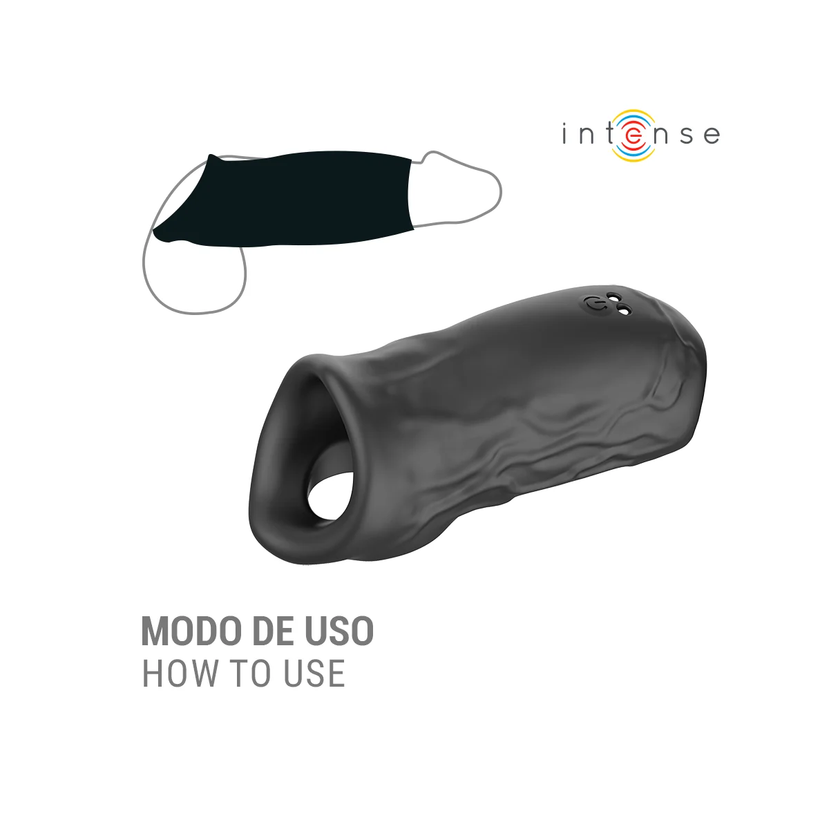 Sean Vibrierender Verstellbarer Penisring Modell 13 von Intense For Him