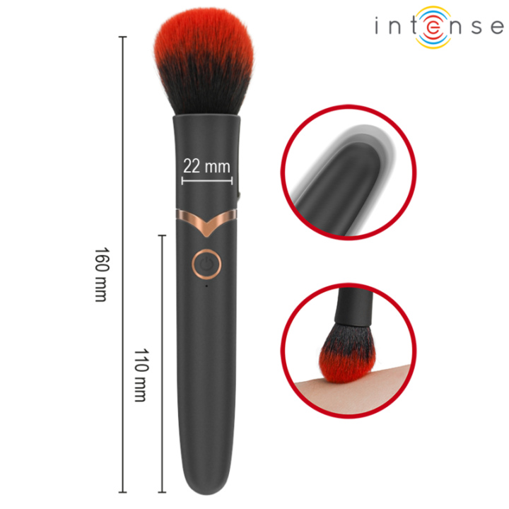 Emilia Vibrationsbürste 10 Vibrationen 16 cm von Intense High Tech