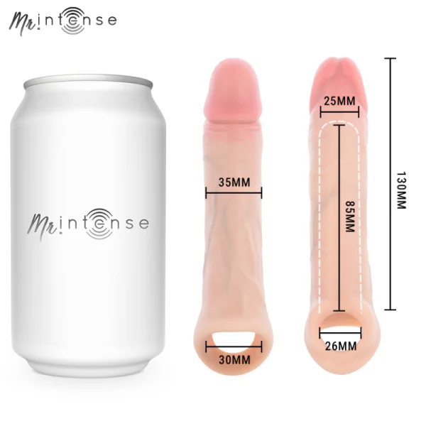 Mr Simon S Silikon-Penisschutz 13 cm -Ø- 4 cm von Mr. Intense Penis Accessories