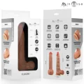 Bruce S Silikon-Dildo mit Hoden, 17,8 cm, Ø 4 cm von Mr. Intense Dildos