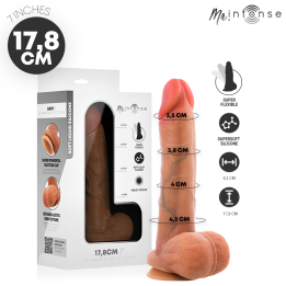 Gary S Ultrarealistischer Silikon-Penis mit Hoden 17,8 cm – Ø – 4,2 cm von Mr. Intense Dildos