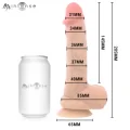 Mr Danny Silikon-Ejakulationsdildo 20,5 cm -Ø- 4 cm von Mr. Intense Dildos
