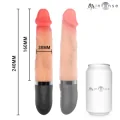 Mr Jean Up&Down Vibrator Silikon mit Wärmeeffekt 24 cm -Ø- 3,8 cm von Mr. Intense High Tech