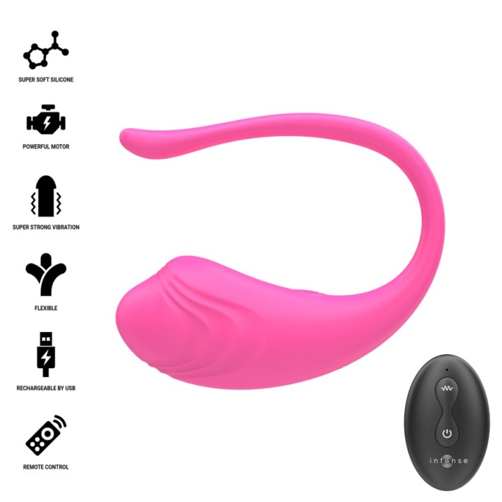 Olivia Pink Vibrations-Ei mit Fernbedienung von Intense Remote Control