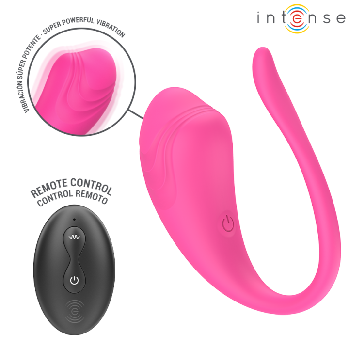 Olivia Pink Vibrations-Ei mit Fernbedienung von Intense Remote Control