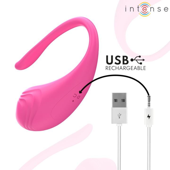 Olivia Pink Vibrations-Ei mit Fernbedienung von Intense Remote Control