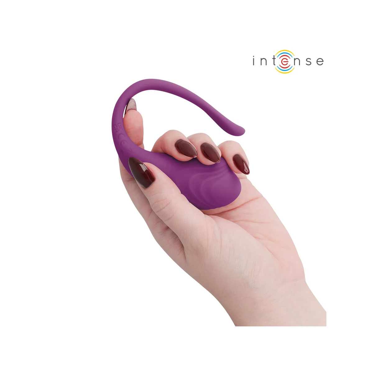 Olivia Purple Vibrations-Ei mit Fernbedienung von Intense Remote Control