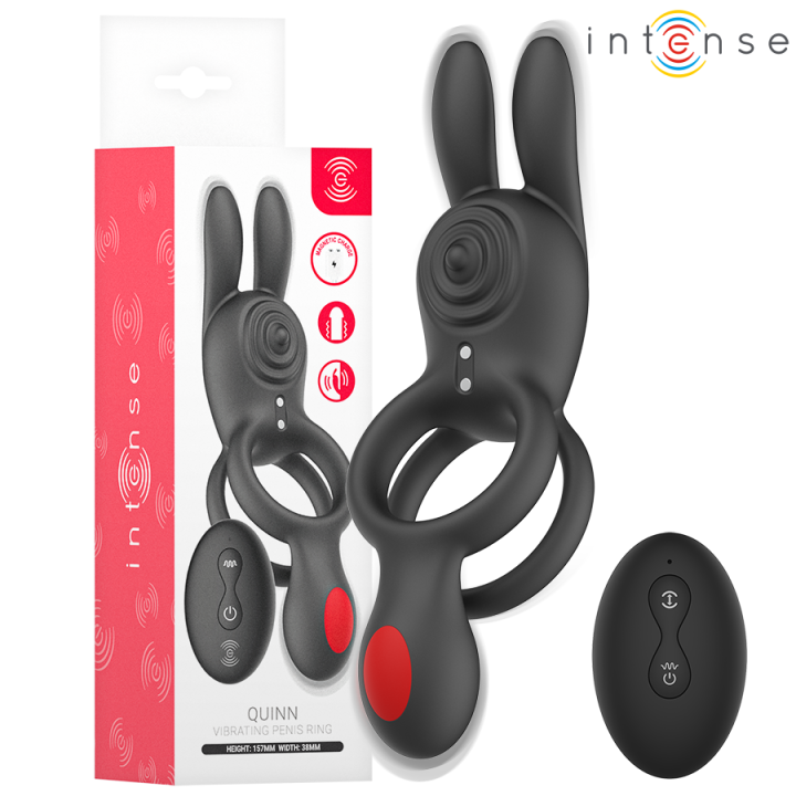 Quinn Doppelvibrationsring mit Fernbedienung von Intense Couples Toys | Fesselliebe.de