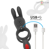 Quinn Doppelvibrationsring mit Fernbedienung von Intense Couples Toys | Fesselliebe.de