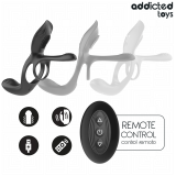Doppelter Penisring mit Klitorisstimulator von Addicted Toys | Fesselliebe.de