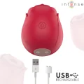 Camellia Klitoralsaugspotine Rose Von Waves Bordeaux von Intense High Tech