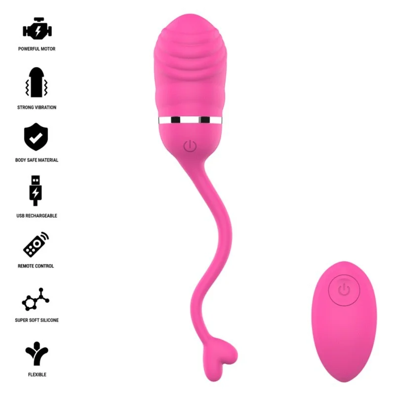 Sookie Fernbedienungs-Vibrationsei Rosa von Intense Remote Control