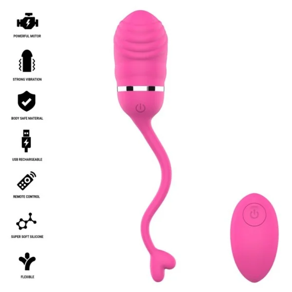 Sookie Fernbedienungs-Vibrationsei Rosa von Intense Remote Control