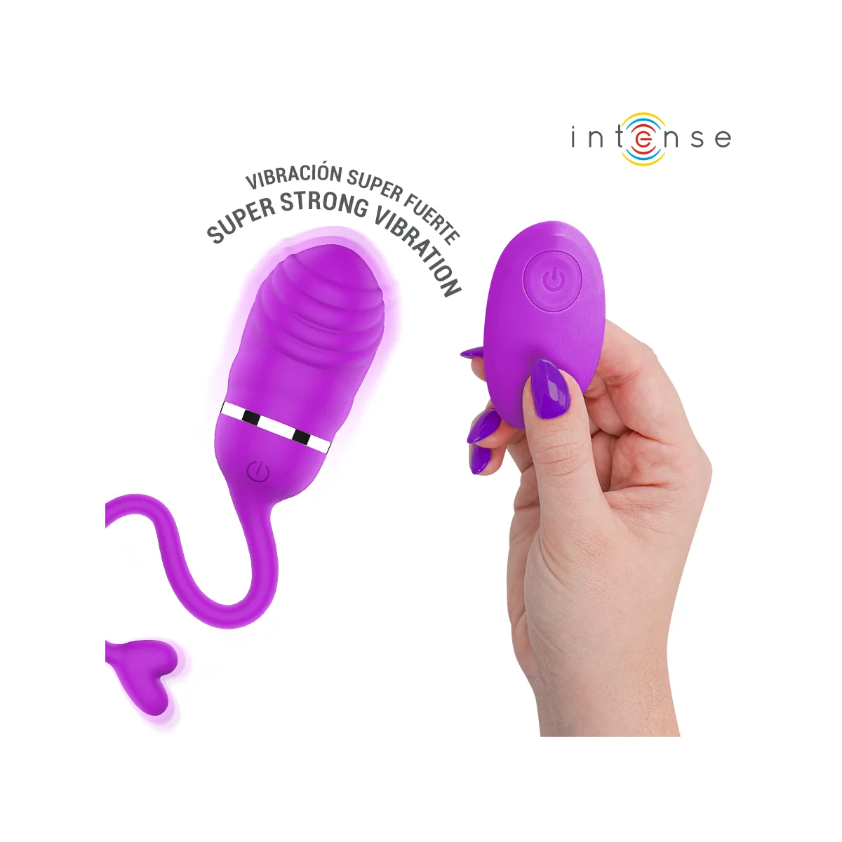 Sookie Fernbedienungs-Vibrationsei Lila von Intense Remote Control