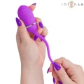 Sookie Fernbedienungs-Vibrationsei Lila von Intense Remote Control