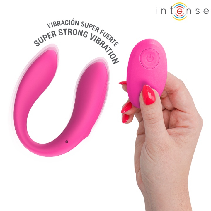 Nora Vibrationsklemmenstimulator Pink von Intense Remote Control