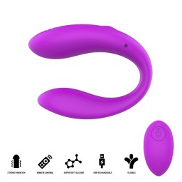 Nora Vibrationsklemmenstimulator Lila von Intense Remote Control