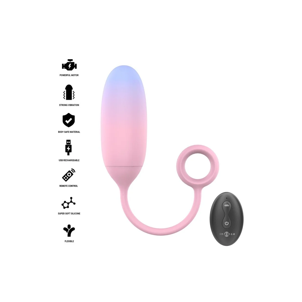 Pamela Gradient G-Punkt Vibrator von Intense Remote Control