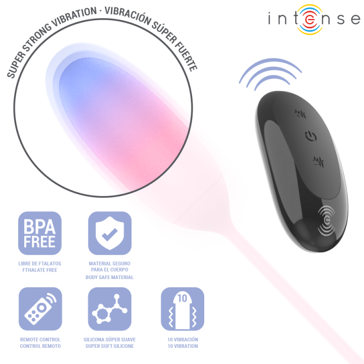 Pamela Gradient G-Punkt Vibrator von Intense Remote Control