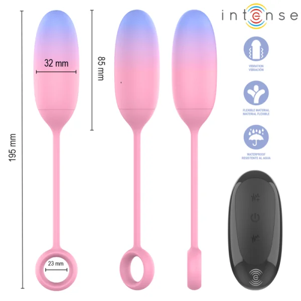 Pamela Gradient G-Punkt Vibrator von Intense Remote Control