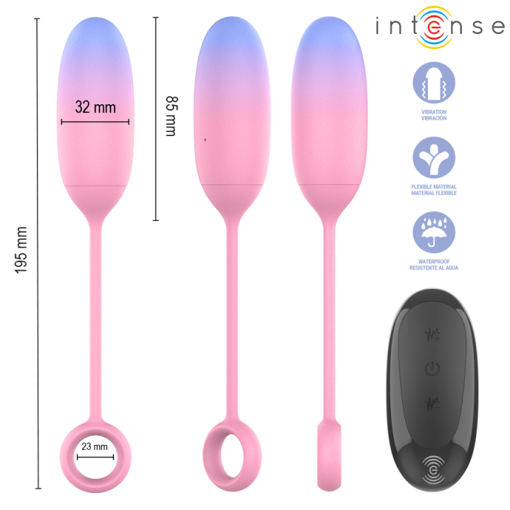 Pamela Gradient G-Punkt Vibrator von Intense Remote Control