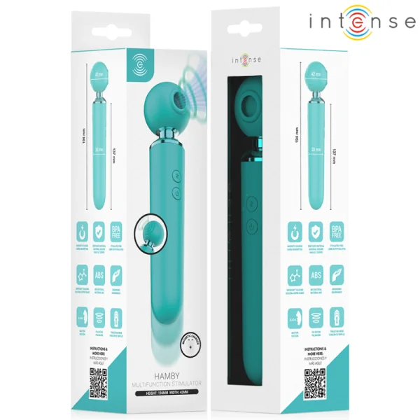 Hamby Multifunktions-Saug- und Vibrationsstimulator von Intense High Tech