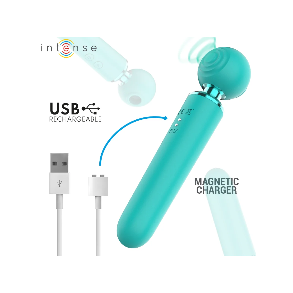 Hamby Multifunktions-Saug- und Vibrationsstimulator von Intense High Tech