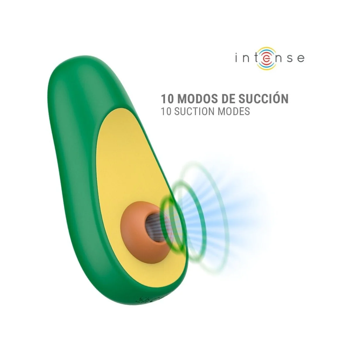 Waki Avocado Klitoralsaugsstimulator von Intense Fun Toys