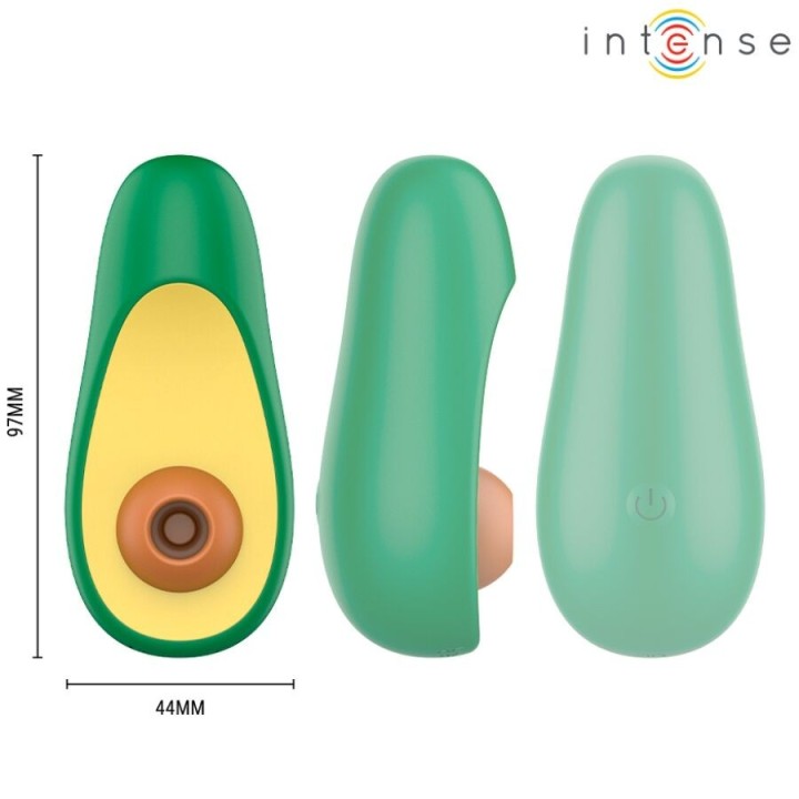 Waki Avocado Klitoralsaugsstimulator von Intense Fun Toys