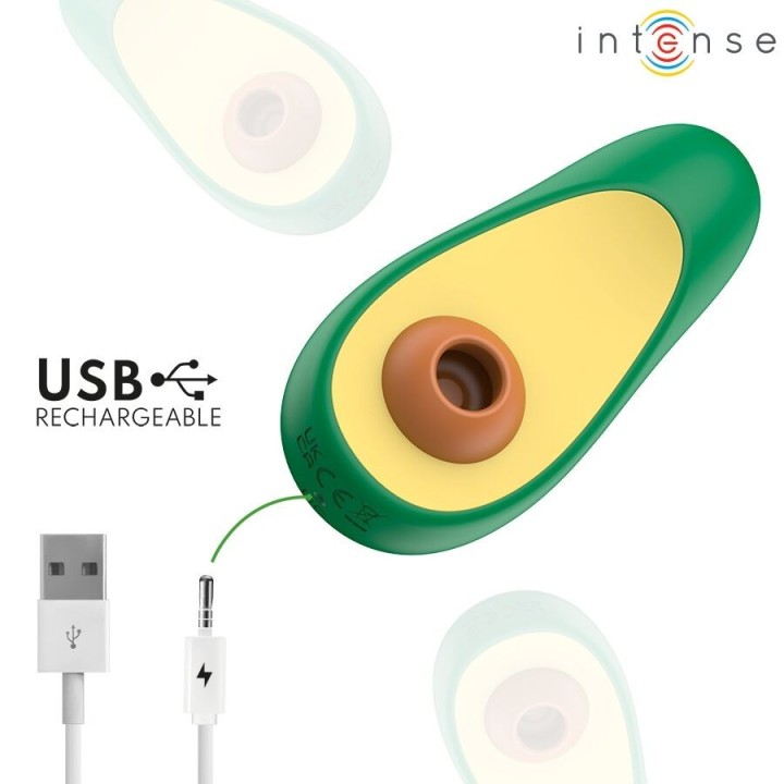 Waki Avocado Klitoralsaugsstimulator von Intense Fun Toys