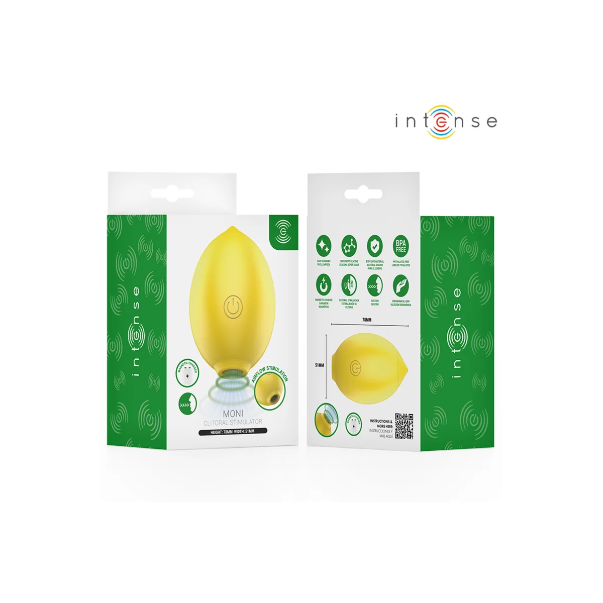 Moni Lemon Klitoris-Saugstimulator von Intense Fun Toys