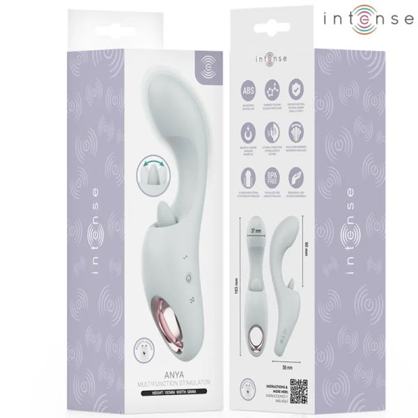 Anya Multifunktions-Vibrations- und Bewegungsstimulator von Intense High Tech