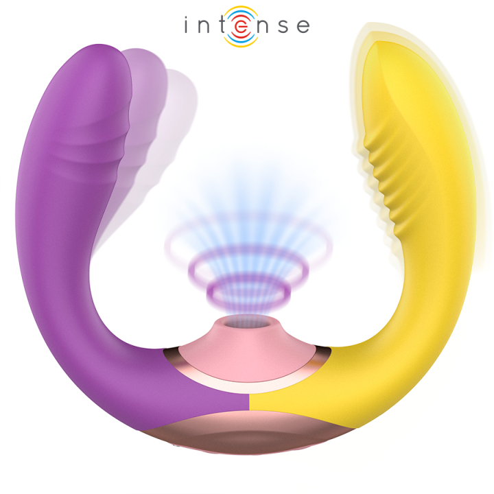 Willow 3-In-1 Saug- und Vibrationsstimulator von Intense High Tech