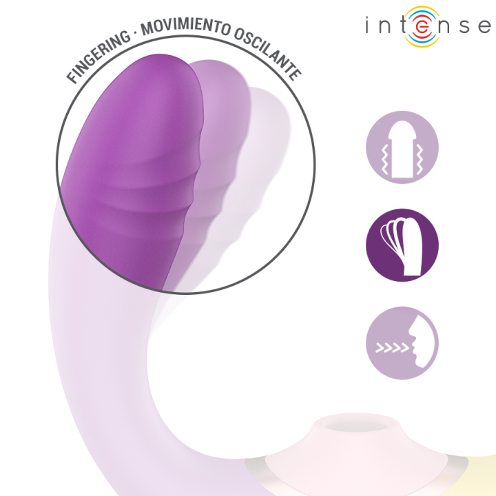 Willow 3-In-1 Saug- und Vibrationsstimulator von Intense High Tech
