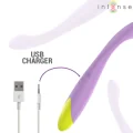 Lucca Flexibler, Usb-aufladbarer G-Punkt-Stimulator von Intense High Tech