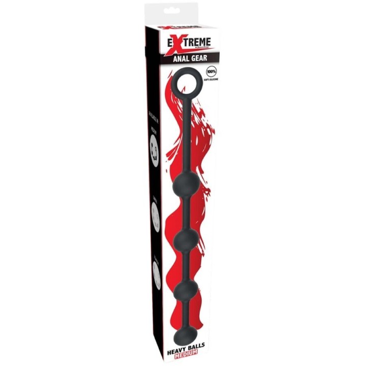 Extreme Schwere Anal-Kugeln M von Hidden Desire