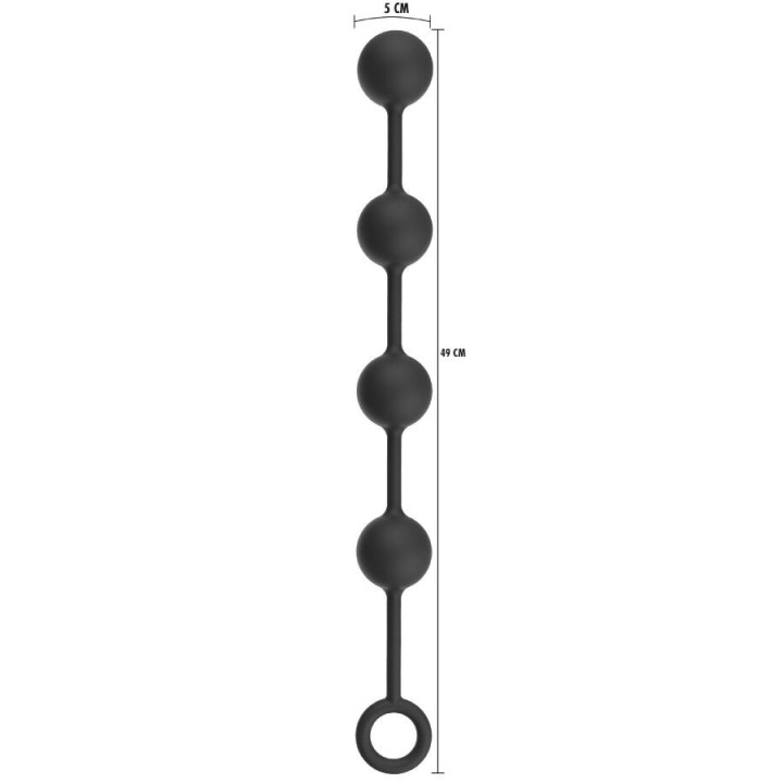 Extreme Schwere Anal-Kugeln Xl von Hidden Desire