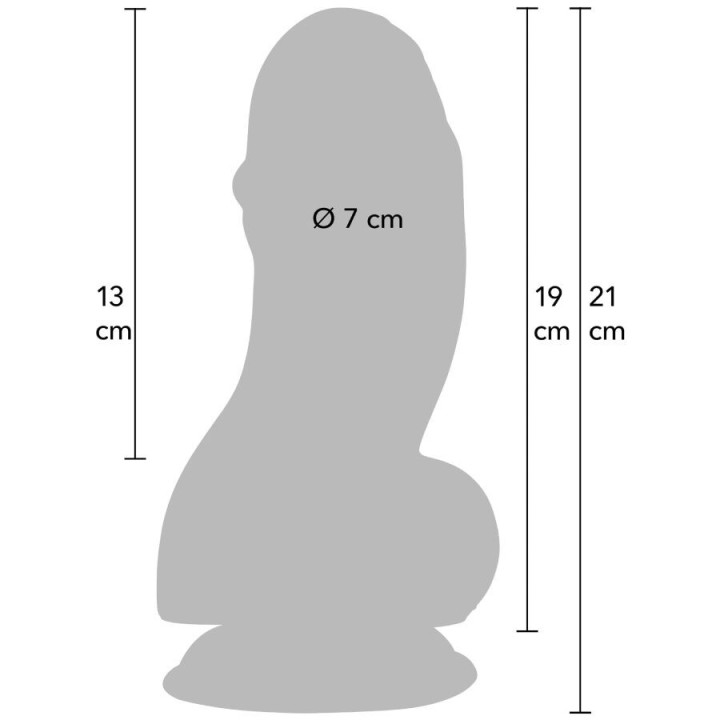 Inferno Fat Boys Dildo 19 cm von Hidden Desire